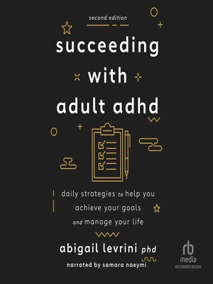 cover image of Succeeding with Adult ADHD